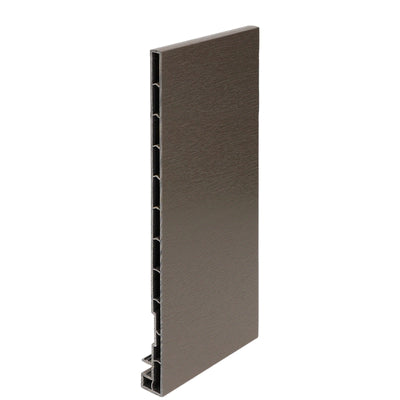 Keralit dakrandpaneel 250mm (6mtr lang) Kwartsgrijs (7009) | 2825