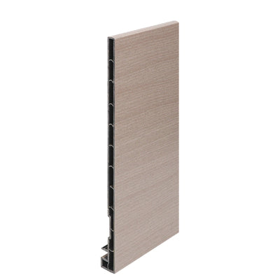 Keralit dakrandpaneel 250mm (6mtr lang) Vergrijsd ceder | 2825