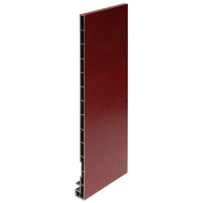 Keralit dakrandpaneel 300mm (6mtr lang) Wijnrood (RAL 3005) | 2831