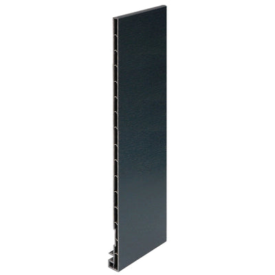 Keralit dakrandpaneel 350mm (6mtr lang) Zwartgrijs (RAL 7021) | 2835