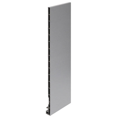 Keralit dakrandpaneel 350mm (6mtr lang) Grijs (RAL 7001) | 2835