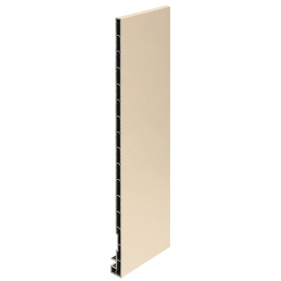 Keralit dakrandpaneel 350mm (6mtr lang) Licht ivoor (RAL 1015) | 2835