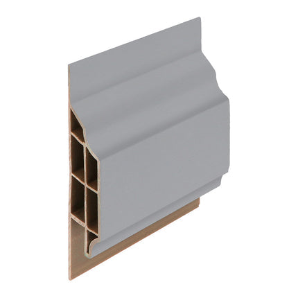 Keralit dakrandpaneel 250mm (6mtr lang) Licht ivoor (RAL 1015) | 2825