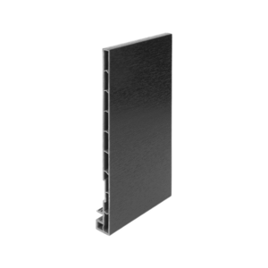 Keralit dakrandpaneel 200mm (6mtr lang) Zwartgrijs (RAL 7021) | 2821