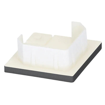 Keralit sponningdeel 190mm Zwart eiken | 2819