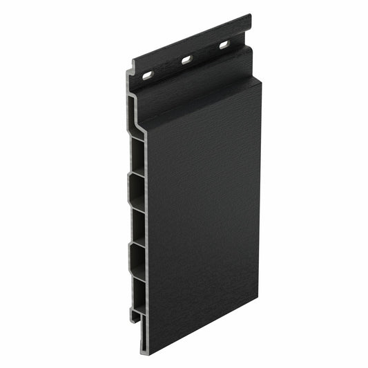 Keralit sponningdeel 167 mm - Zwart - Classic (met houtnerf) | 2815