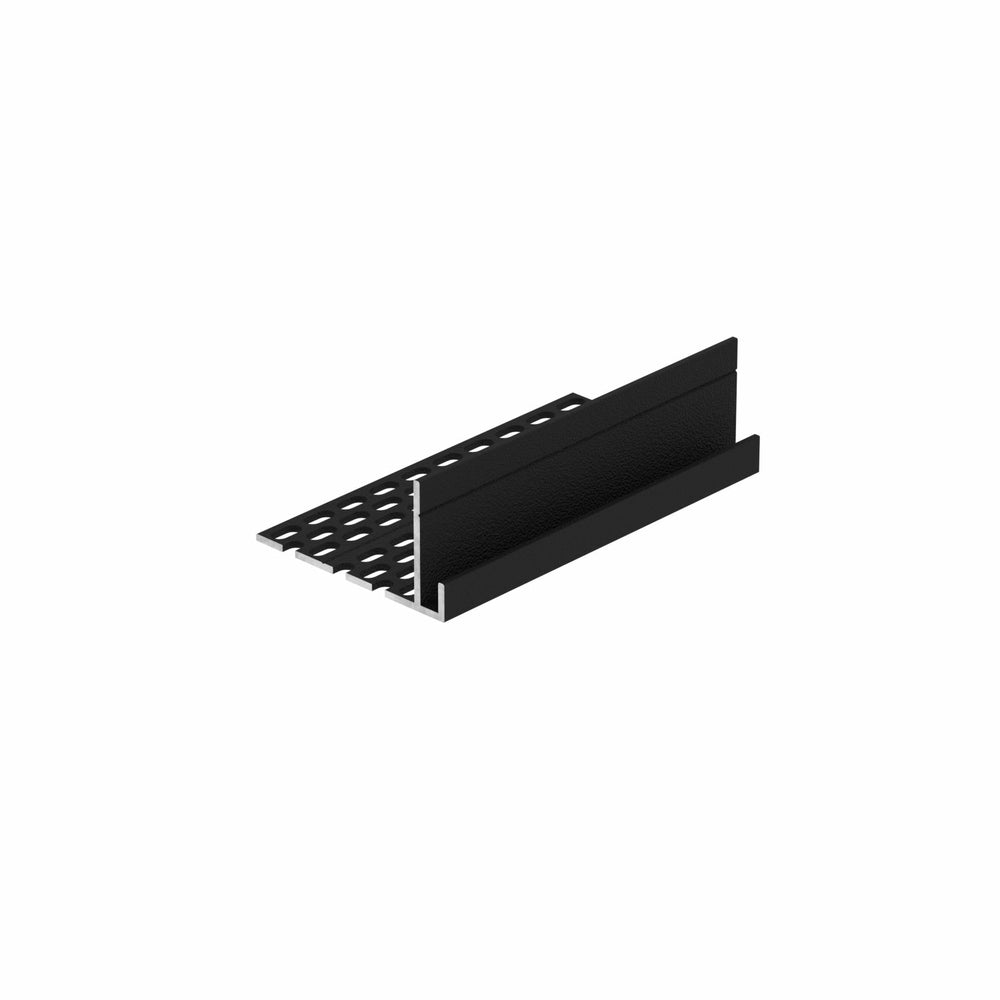 Inhaak startprofiel 50mm. ventilatie - Zwart | 2866