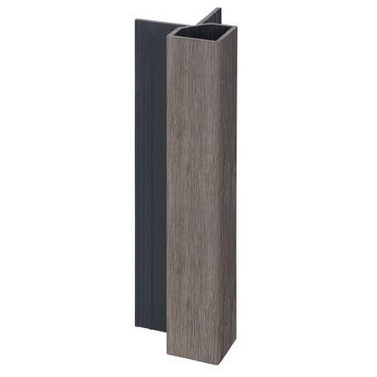 Keralit potdekselpaneel 177mm (6mtr lang) Taupe eiken | 2817