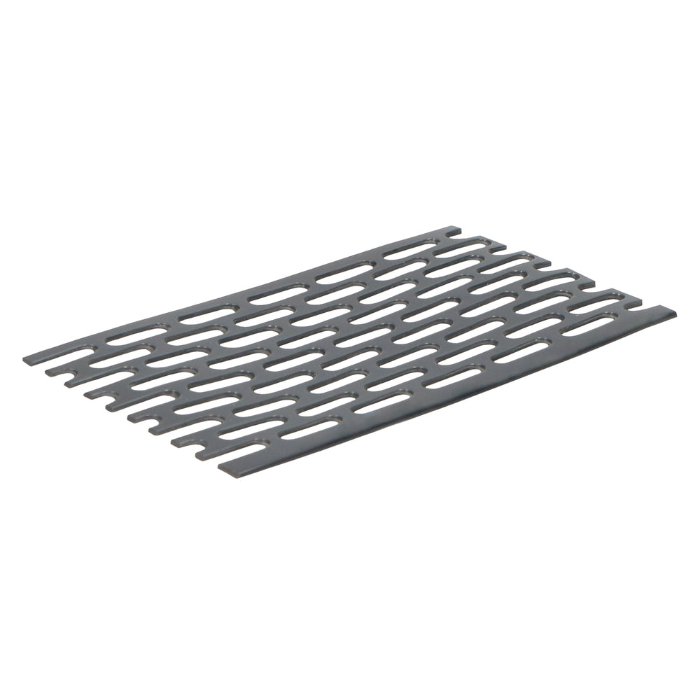 Platprofiel geperforeerd 50x1mm – Zwart | 1654