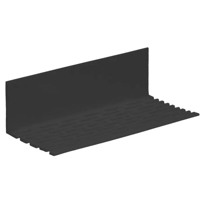 Keralit potdekselpaneel 177mm (6mtr lang) Zwart (RAL 9005) | 2817