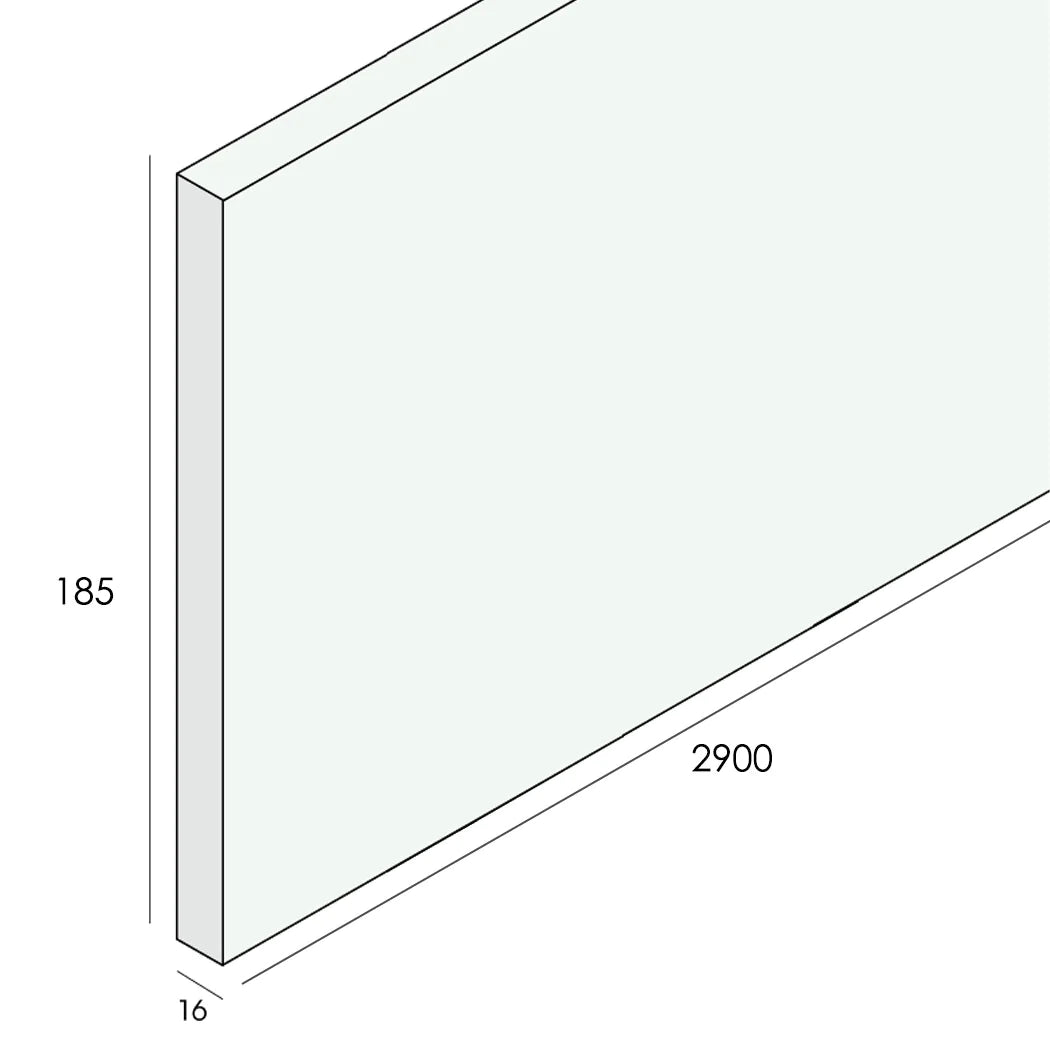 Unipanel bouwpaneel 185mm x 16mm x 2900mm | 2410-2900