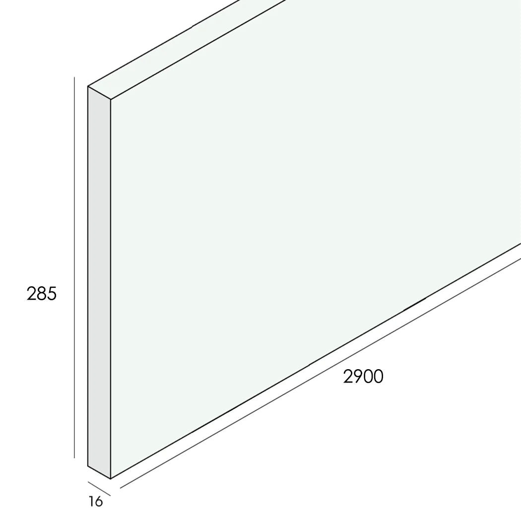 Unipanel bouwpaneel 285mm x 16mm x 2900mm (2 stuks)